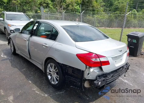 2013 Hyundai Genesis 3.8 from USA, damaged, VIN KMHGC4DD3DU248313